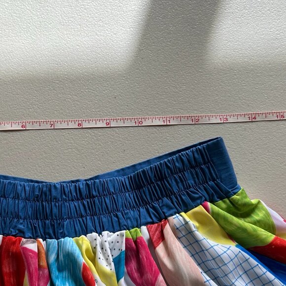 Graniph Abstract Reversible Skirt - Picture 4 of 7